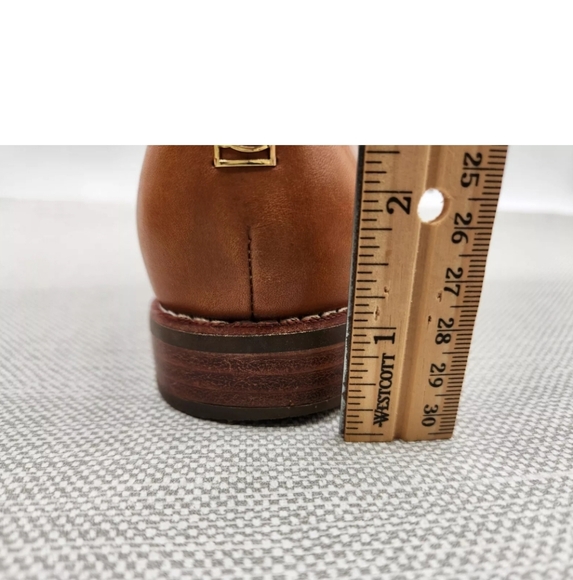 Sperry top sider sable size 7 M tan leather knee high riding boots waterproof - Picture 10 of 16